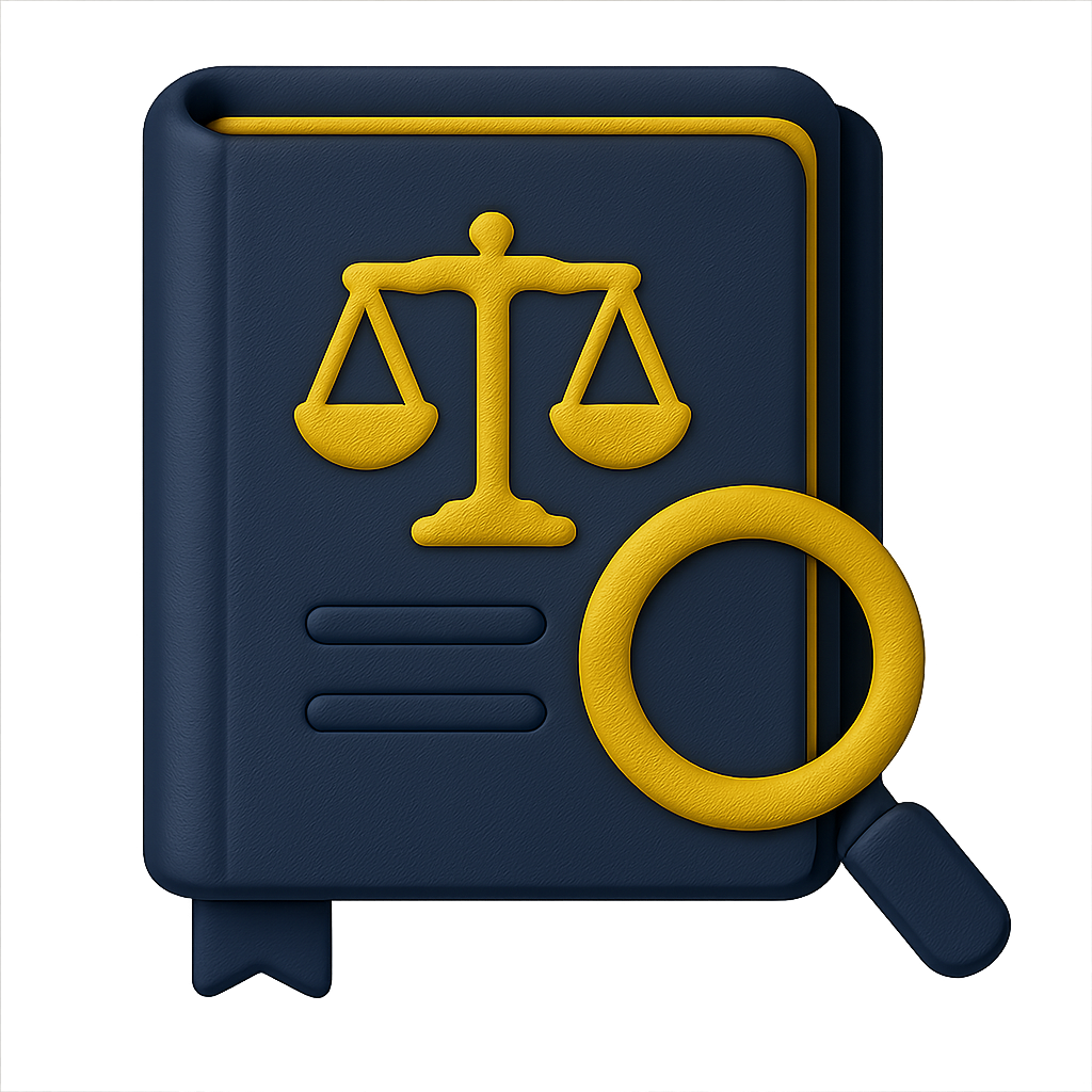 Family Law Case Analysis Icon